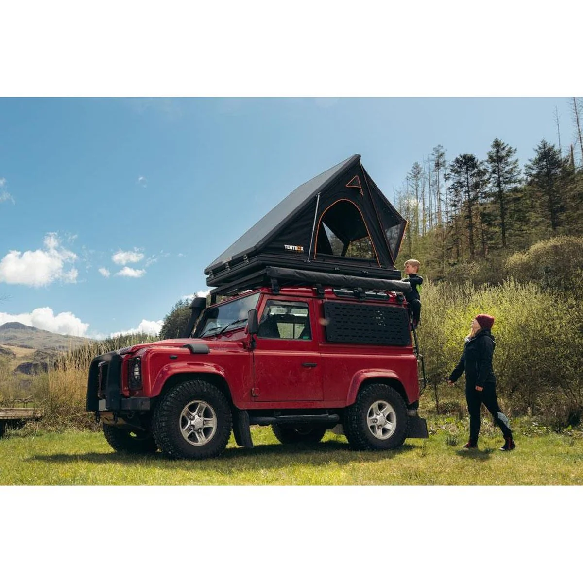 TentBox Cargo (Black Edition) 2 Person Roof Tent - Image 2