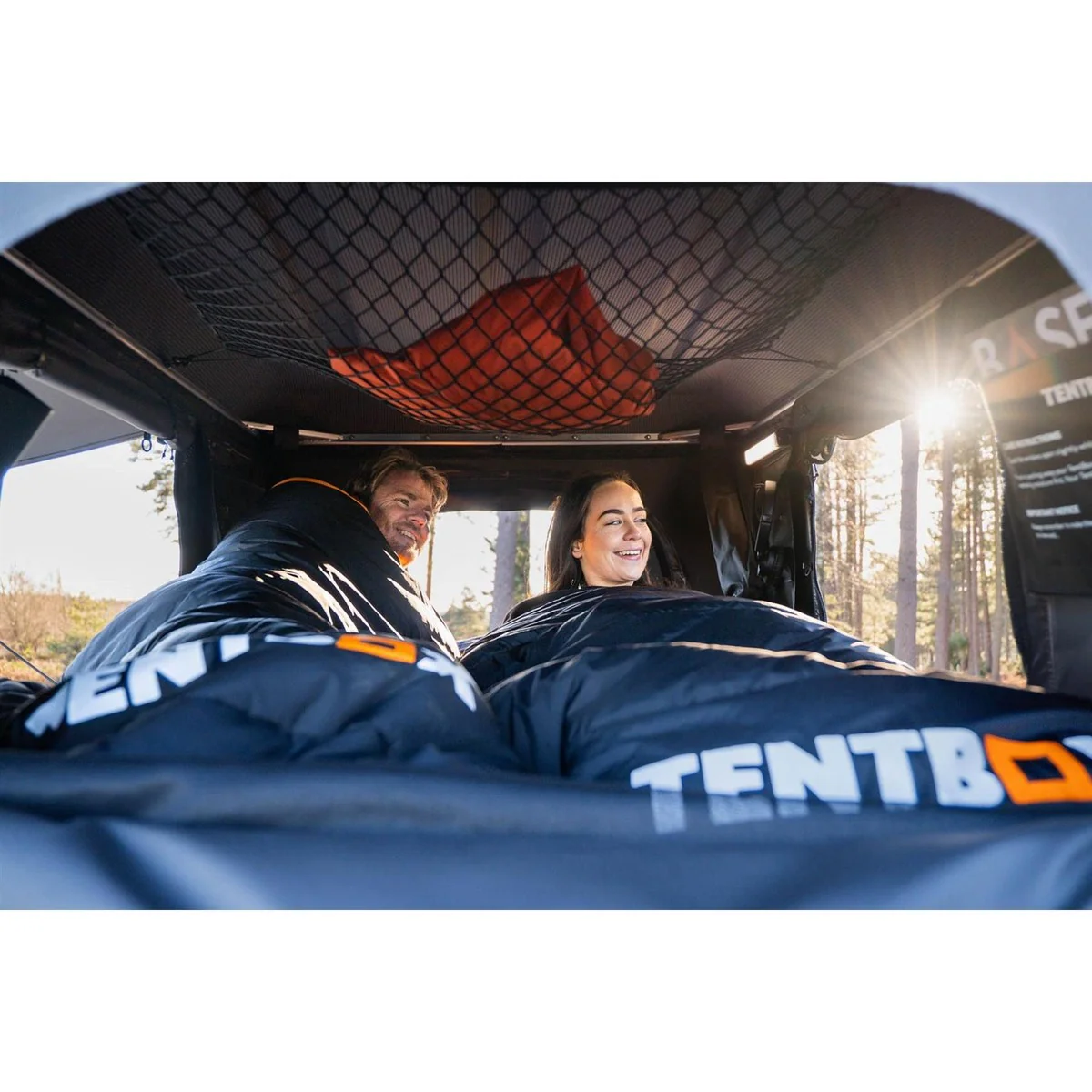 TentBox Classic 2.0 (Sunset Orange) 2 Person Roof Tent - Image 5