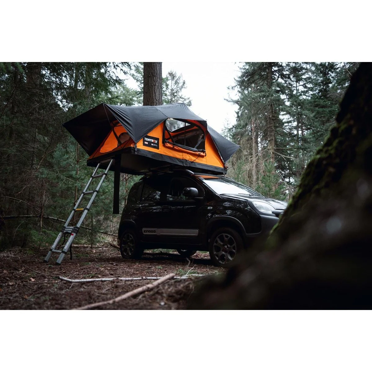 TentBox Lite 2.0 (Sunset Orange) 2 Person Roof Tent - Image 13