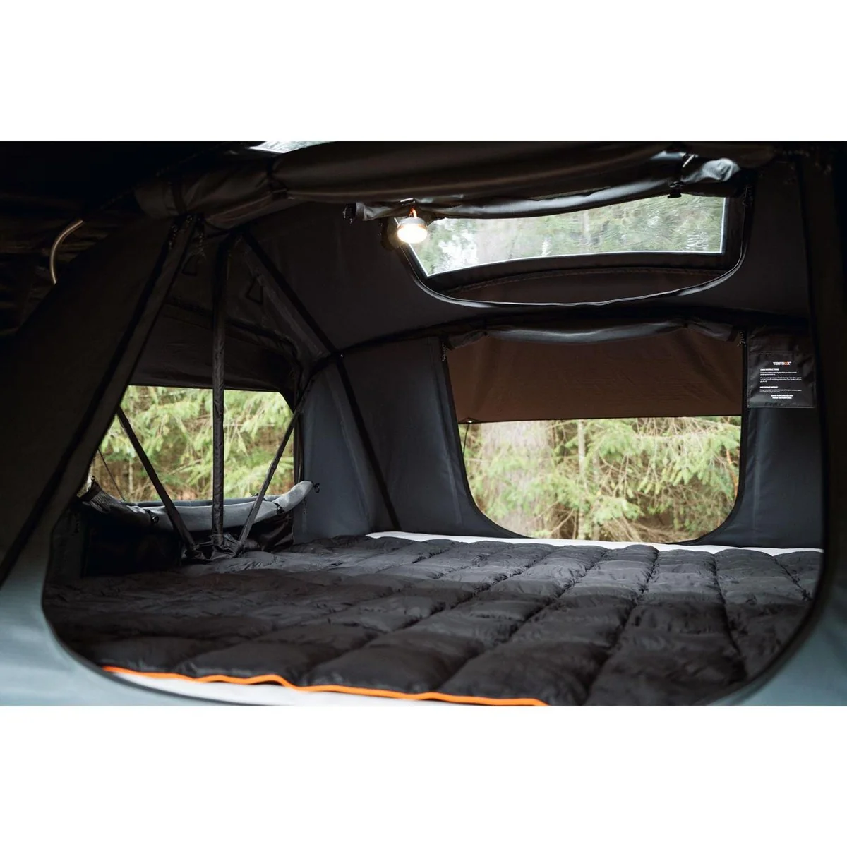 TentBox Lite XL (Slate Grey) 4 Person Roof Tent - Image 11