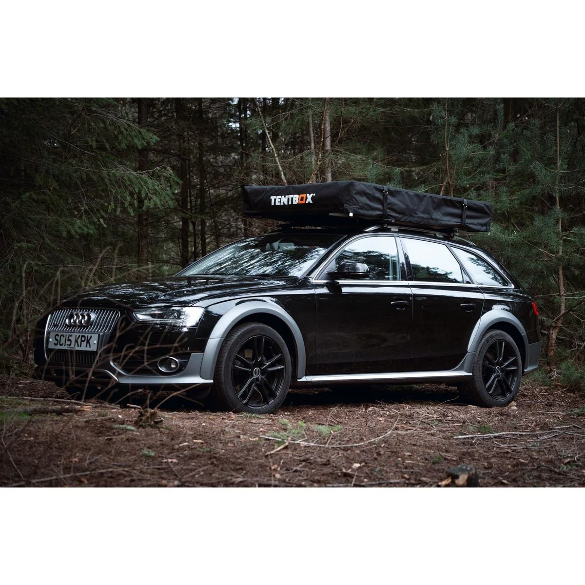TentBox Lite XL (Slate Grey) 4 Person Roof Tent - Image 5
