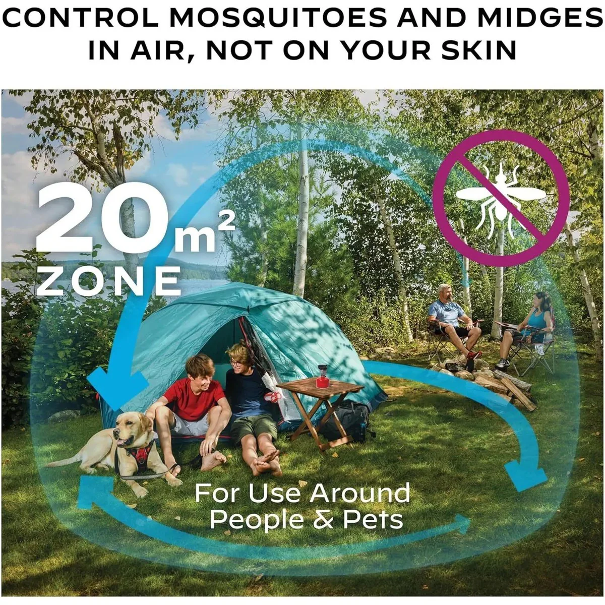 Thermacell Backpacker Mosquito Repeller 15ft Exclusion Zone Camping & Outdoors - Image 2