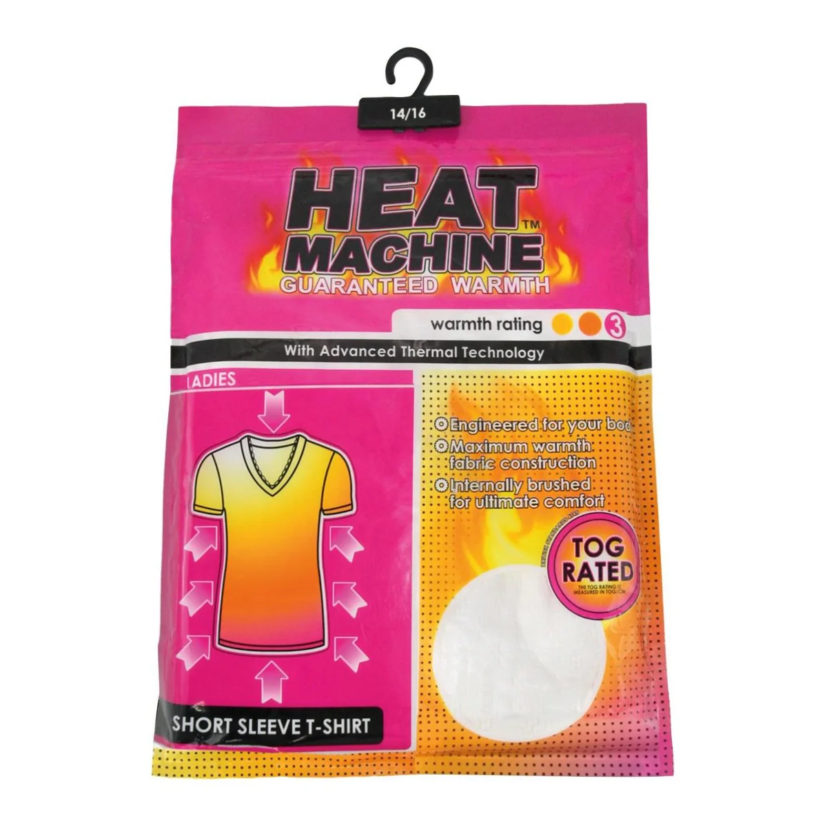 Thermal White short Sleave Ladies shirt mixed sizes 2361