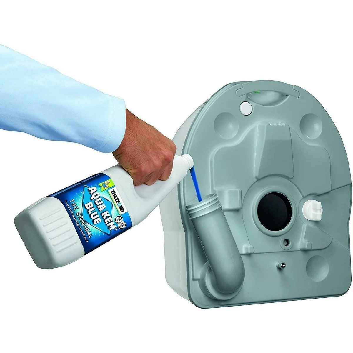 Thetford Aqua Kem Blue Caravan & Motorhome Toilet Chemical Fluid 2L - Image 3