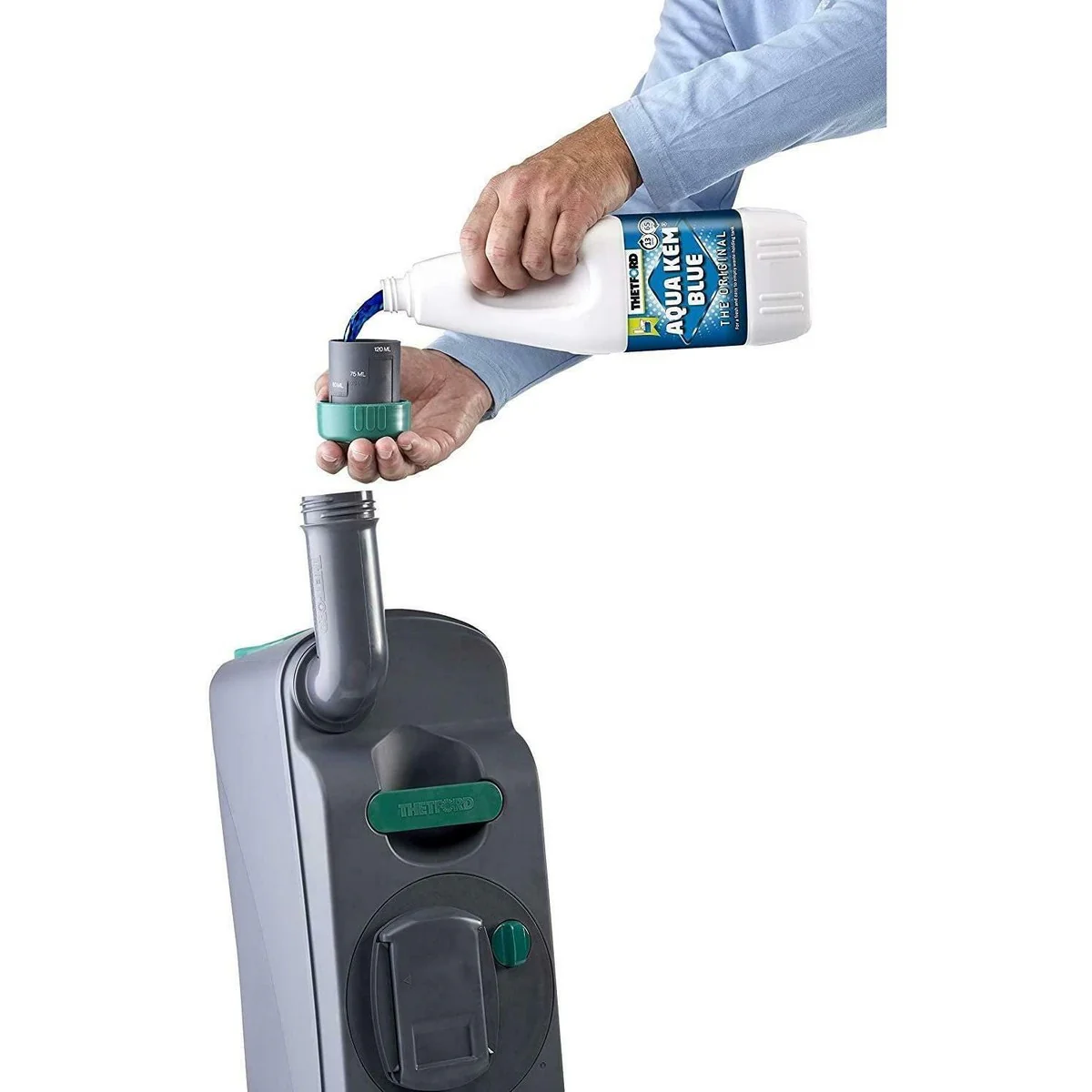 Thetford Aqua Kem Blue Caravan & Motorhome Toilet Chemical Fluid 2L - Image 5