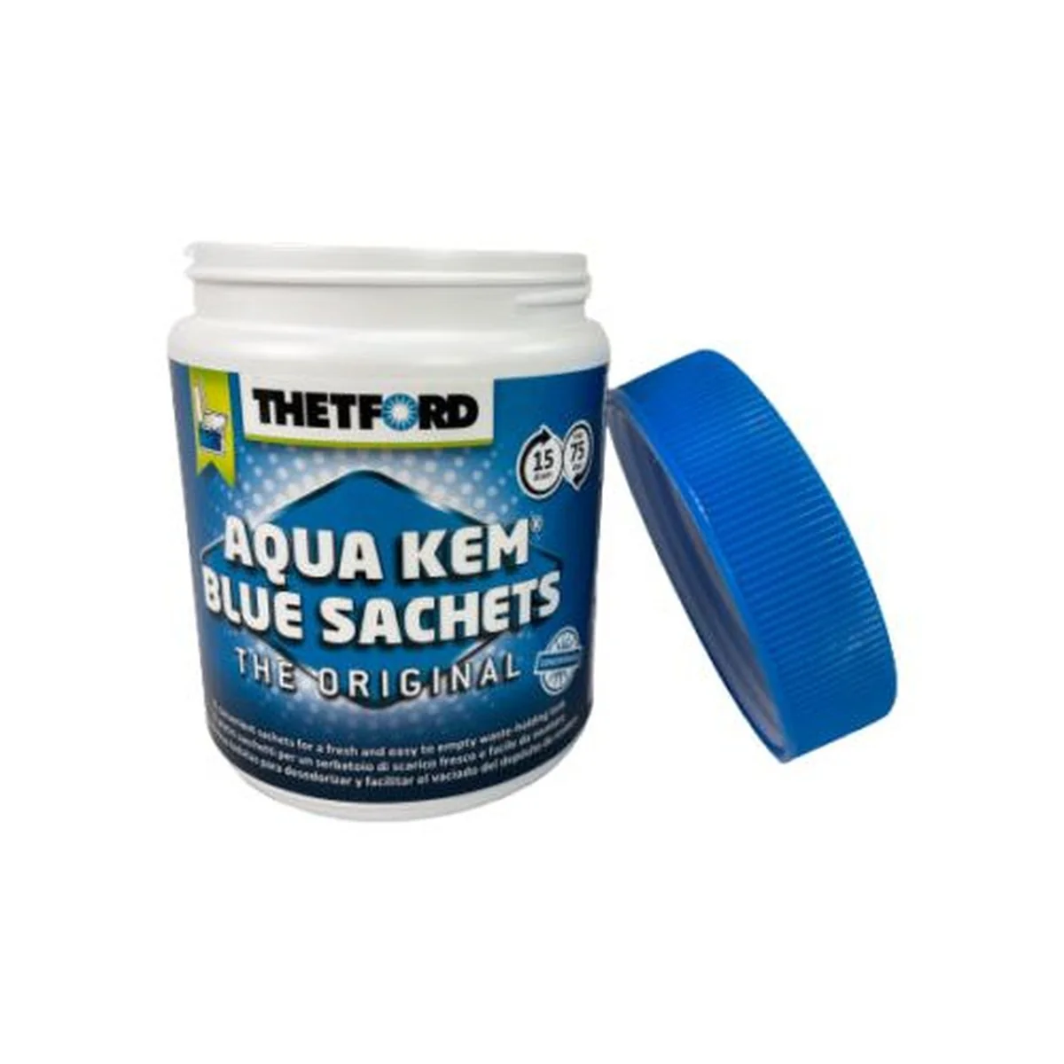 Thetford Aqua Kem Chemical Toilet Blue Bags 15 Sachets - Image 3