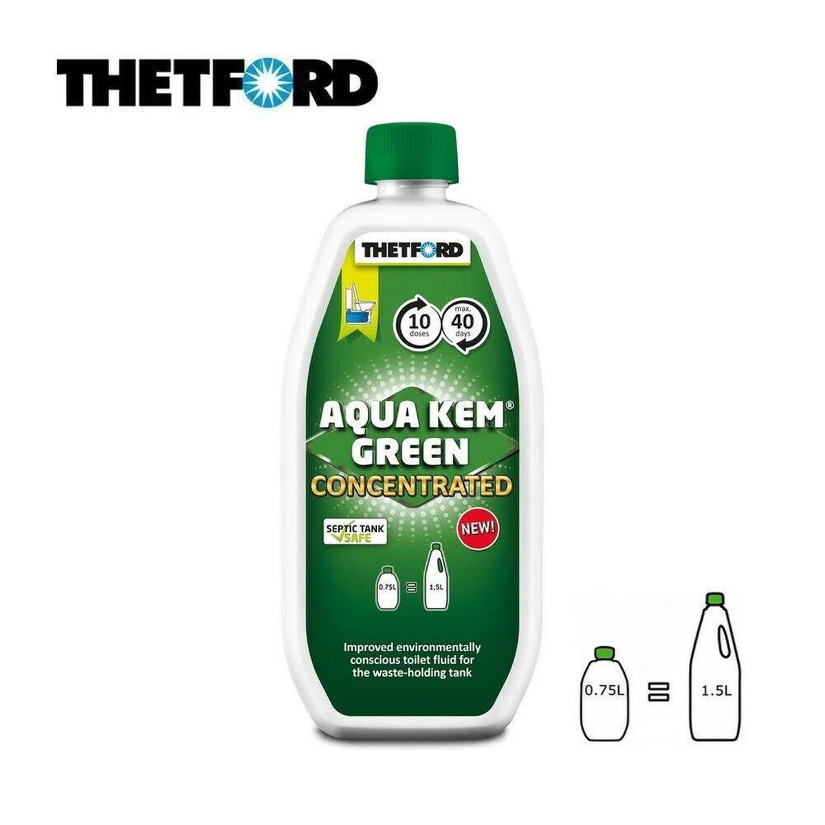 Thetford Aqua Kem Green Concentrated Caravan & Motorhome Toilet Fluid Chemical