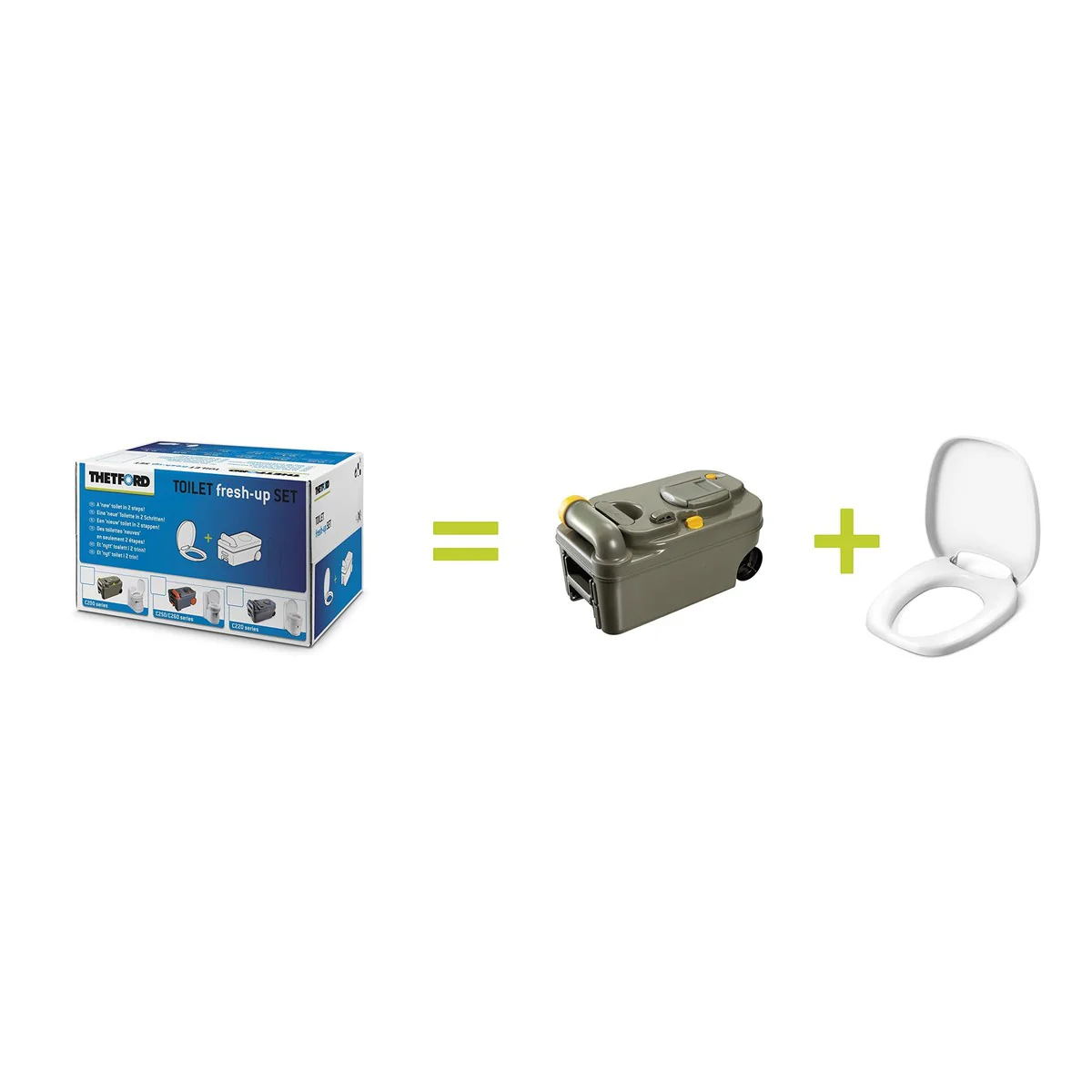 Thetford C200 Toilet Fresh-Up Set New Style 2334062