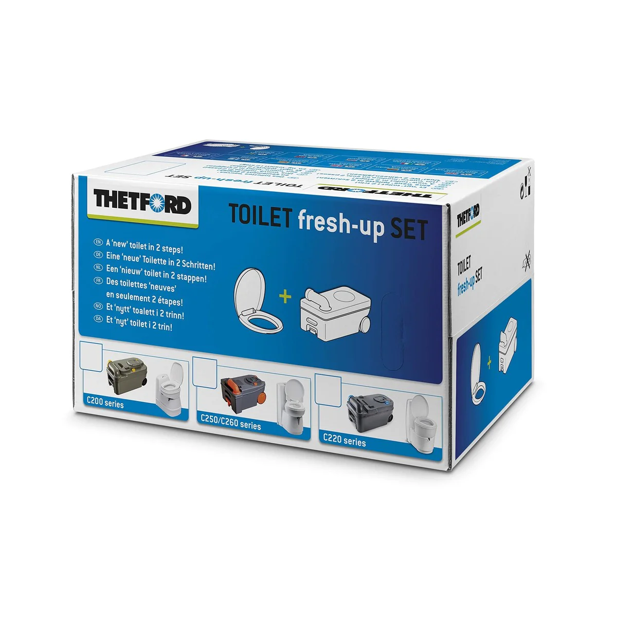 Thetford C200 Toilet Fresh-Up Set New Style 2334062 - Image 2