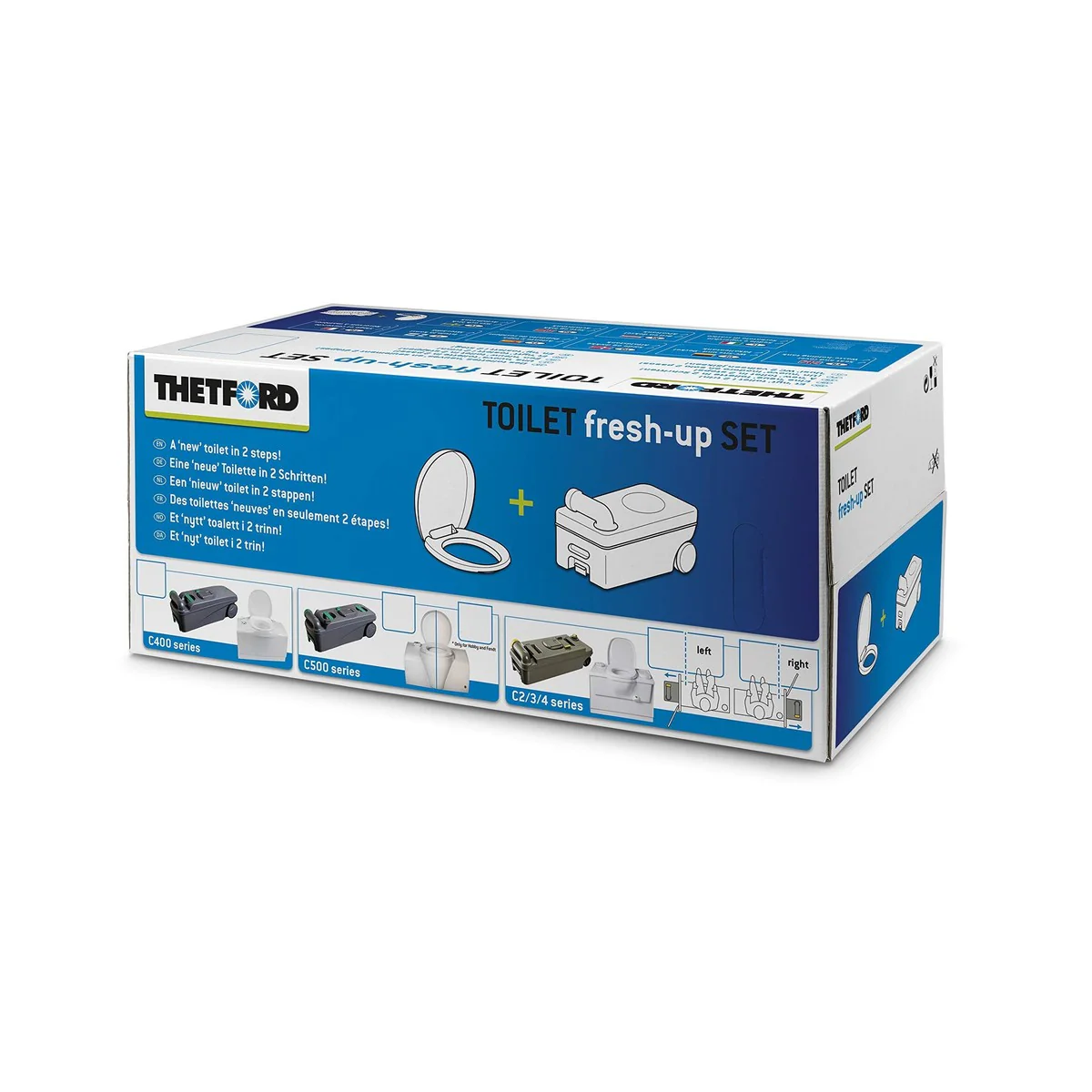 Thetford C234 Toilet Fresh-Up Set Left Hand 20057062