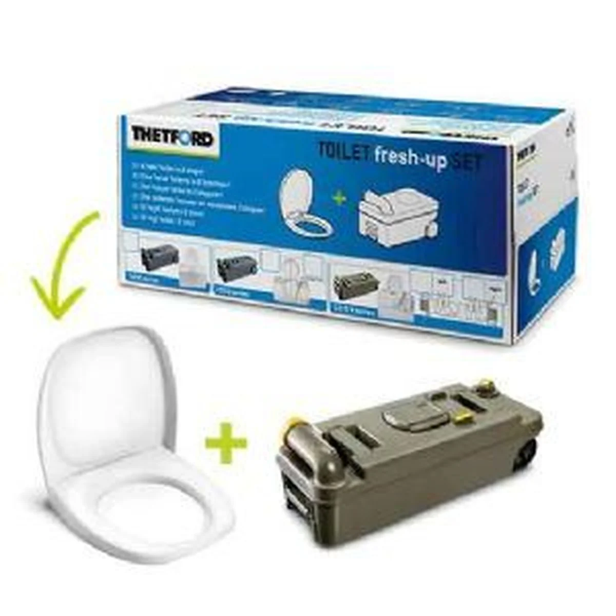 Thetford C234 Toilet Fresh-Up Set Right Hand 20057162
