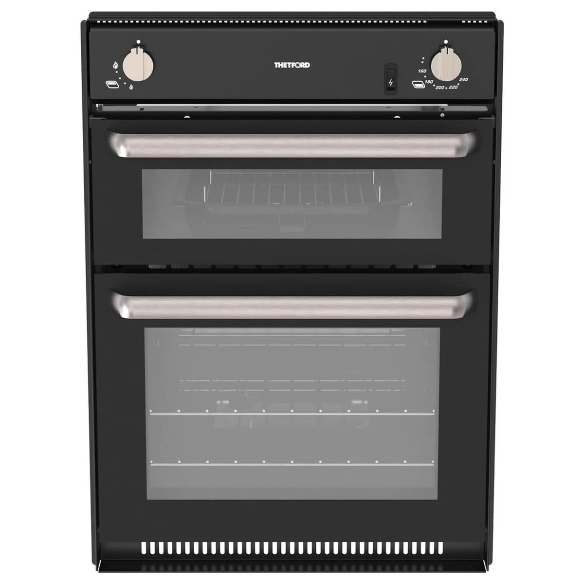 Thetford Half Midi Prima Oven & Grill Black - Image 2