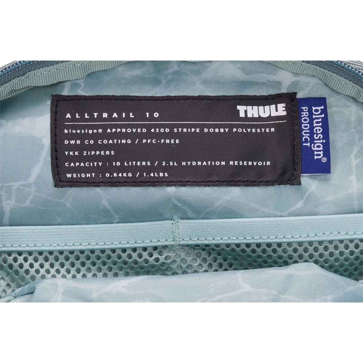 Thule AllTrail hydration pack 10L Pond grey - Image 11