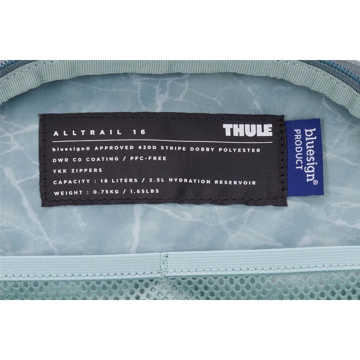 Thule AllTrail hydration pack 16L Pond grey - Image 12