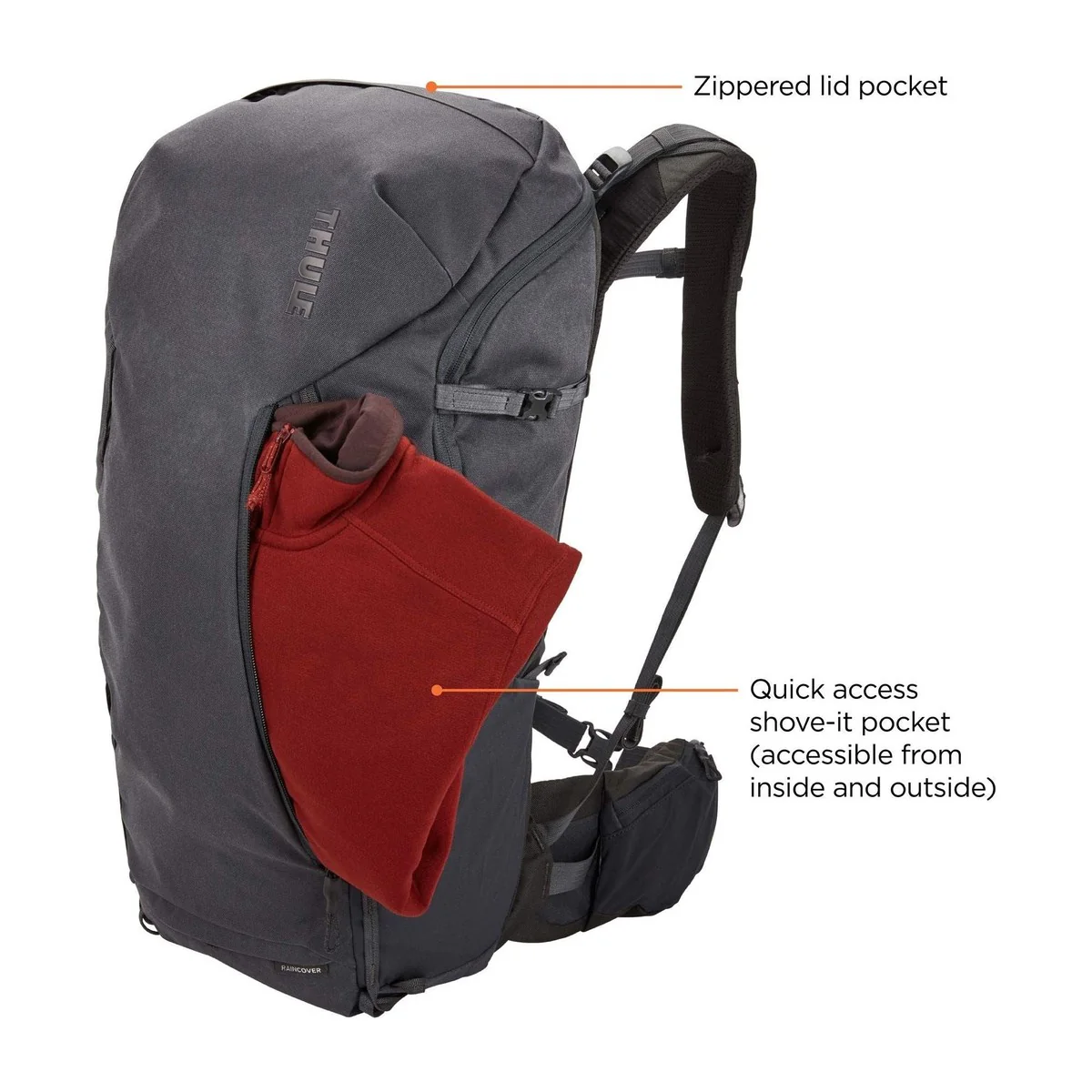 Thule AllTrail X 35L hiking backpack - Nutria - Image 6