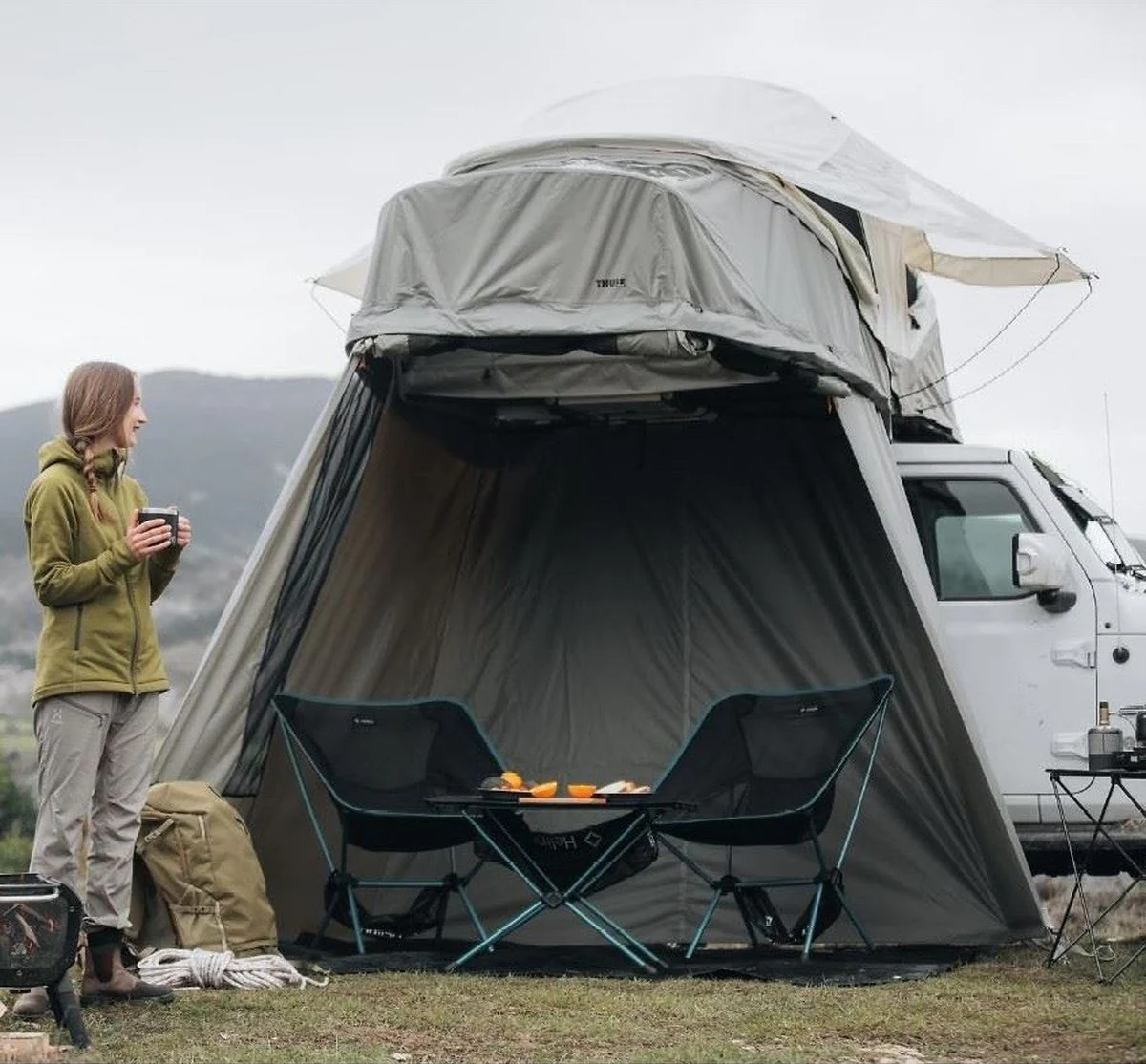 Thule Approach Annex S: two-person roof top tent annex - Image 3