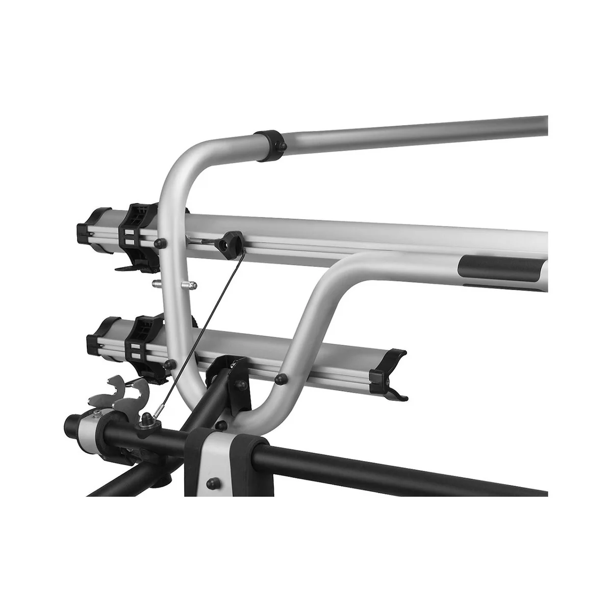 Thule Caravan Superb Short 2-bike a-frame caravan bike rack anodised gray - Image 2