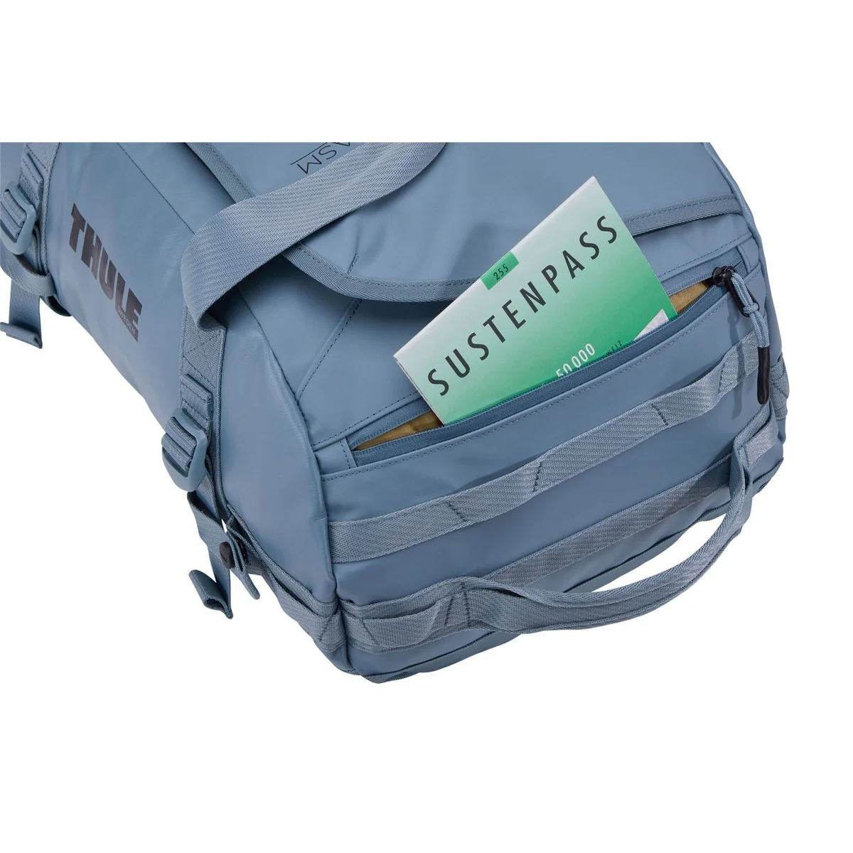 Thule Chasm 30L duffel bag pond grey - Image 3