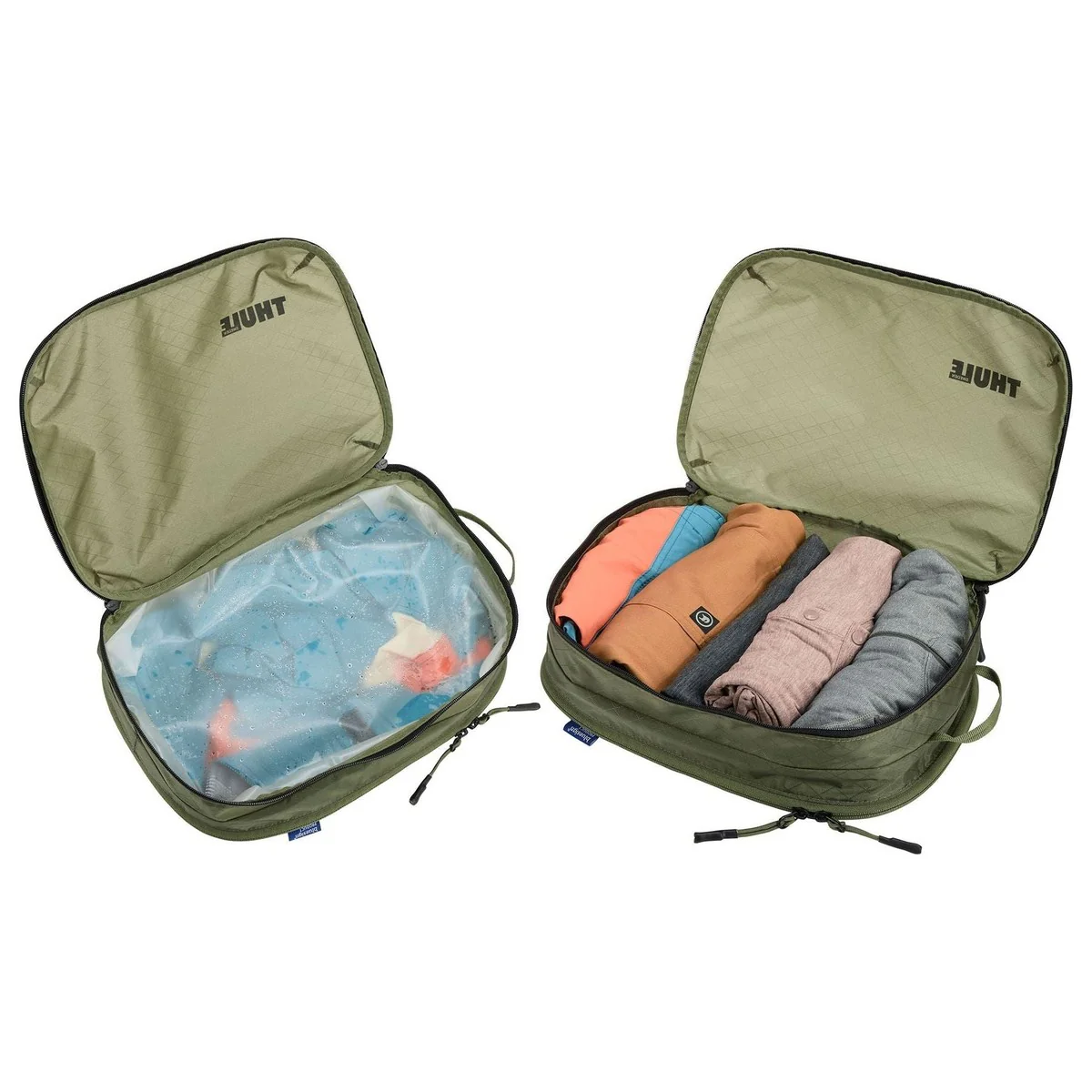 Thule clean/dirty packing cube clean/dirty packing cube medium soft green - Image 3