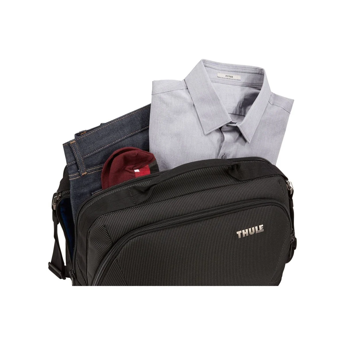 Thule Crossover 2 Boarding Bag Black Carry-on Luggage - Image 4
