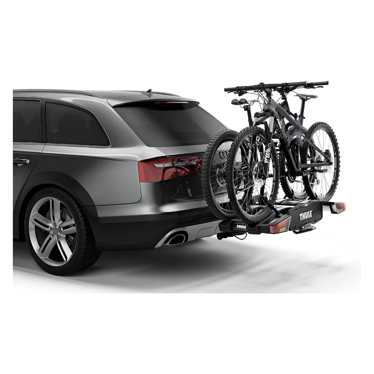 Thule EasyFold XT 2-bike platform towbar bike rack black/aluminium - Image 3