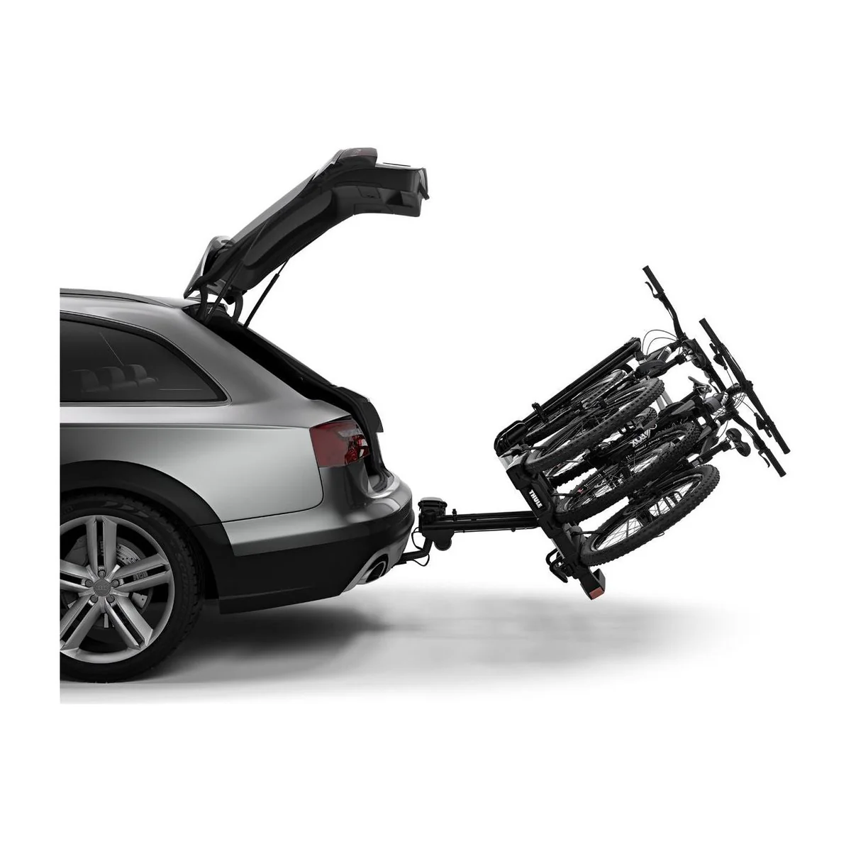 Thule EasyFold XT three-bike platform towbar bike rack black/aluminium Towbar Bike Rack - Image 9