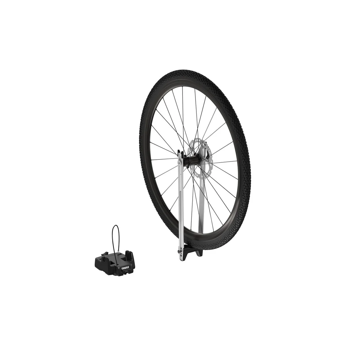 Thule Front Wheel Holder front wheel holder roof bike rack aluminium Roof Bike Rack - Image 11