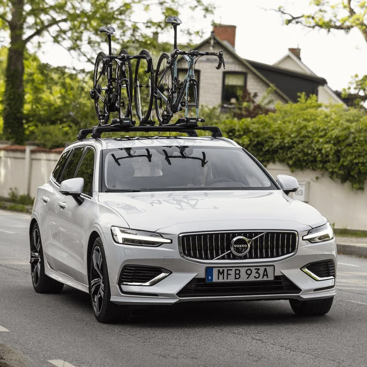 Thule Front Wheel Holder front wheel holder roof bike rack aluminium Roof Bike Rack - Image 5