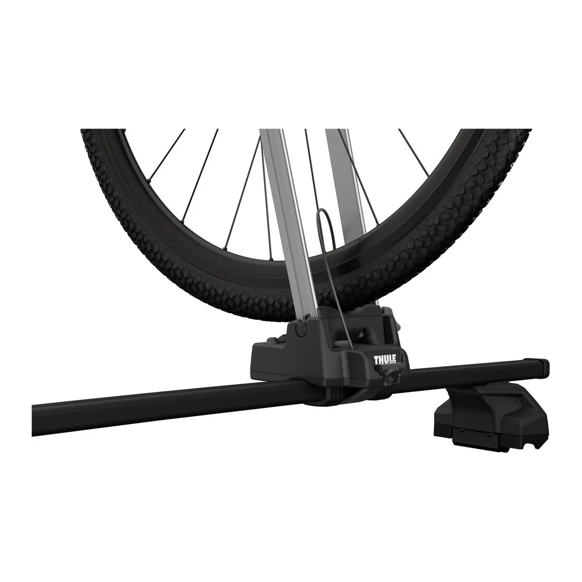 Thule Front Wheel Holder front wheel holder roof bike rack aluminium Roof Bike Rack - Image 7