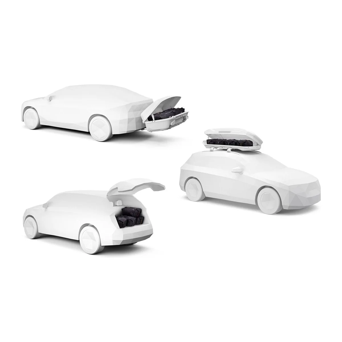 Thule GoPack Duffel Set duffel for cargo carriers 4-pack set - Image 2