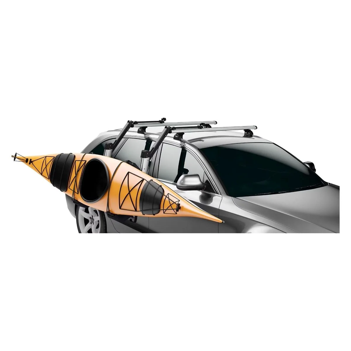 Thule Hullavator Pro kayak rack with lift assist aluminium - Image 4