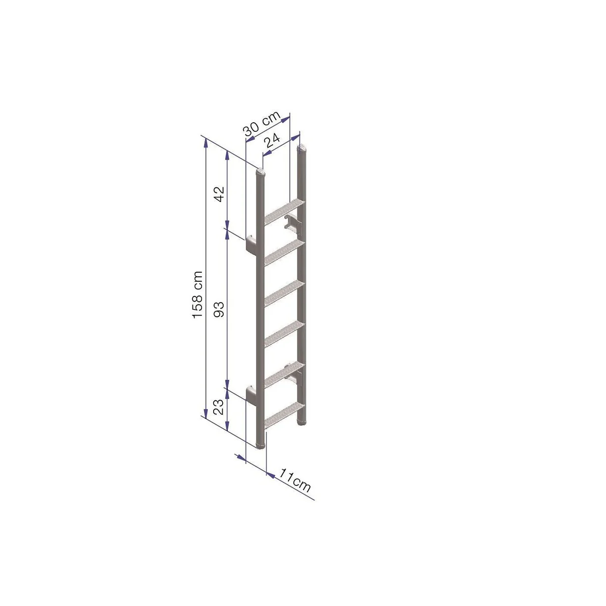 Thule Ladder Deluxe 6 Steps 307496 - Image 2