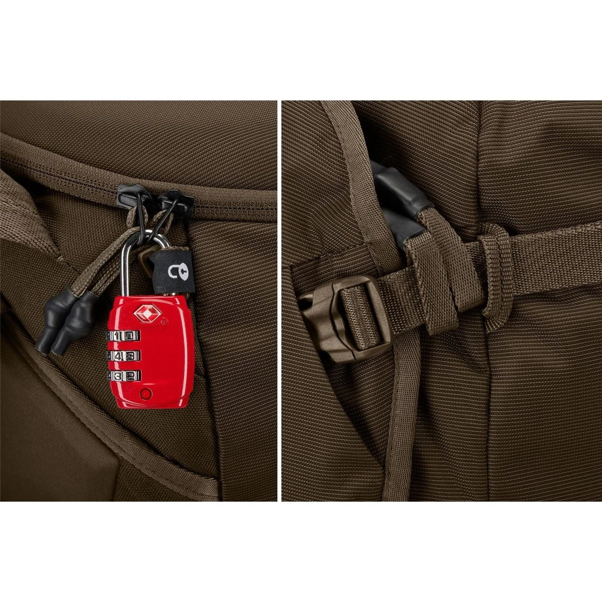 Thule Landmark 40L travel pack deep khaki - Image 10