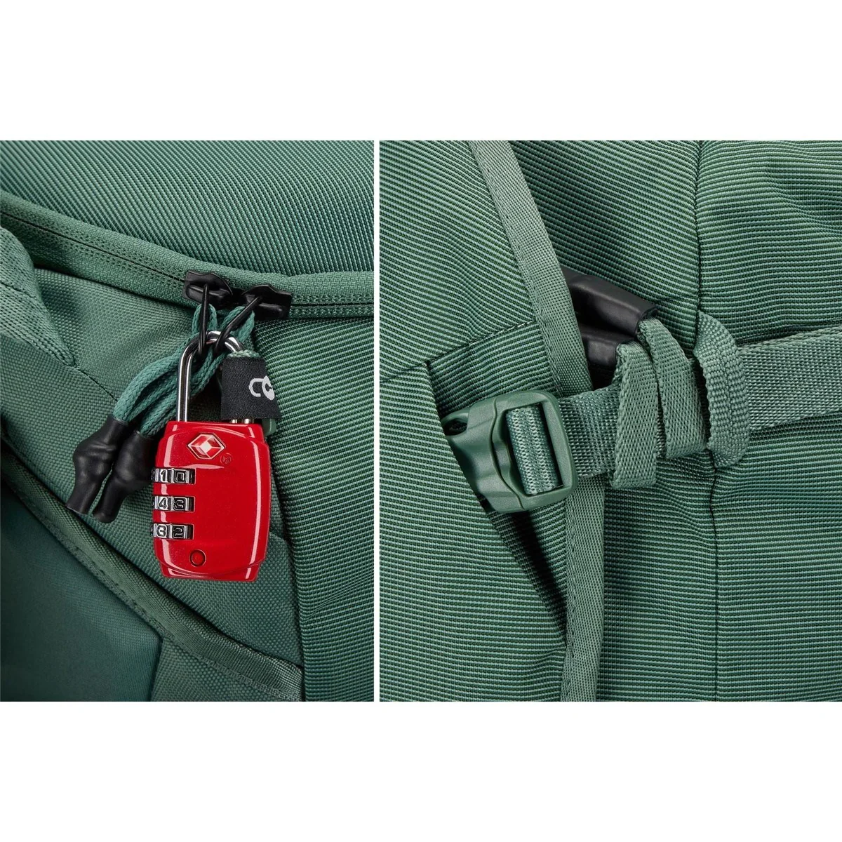 Thule Landmark 40L travel pack hazy green - Image 6