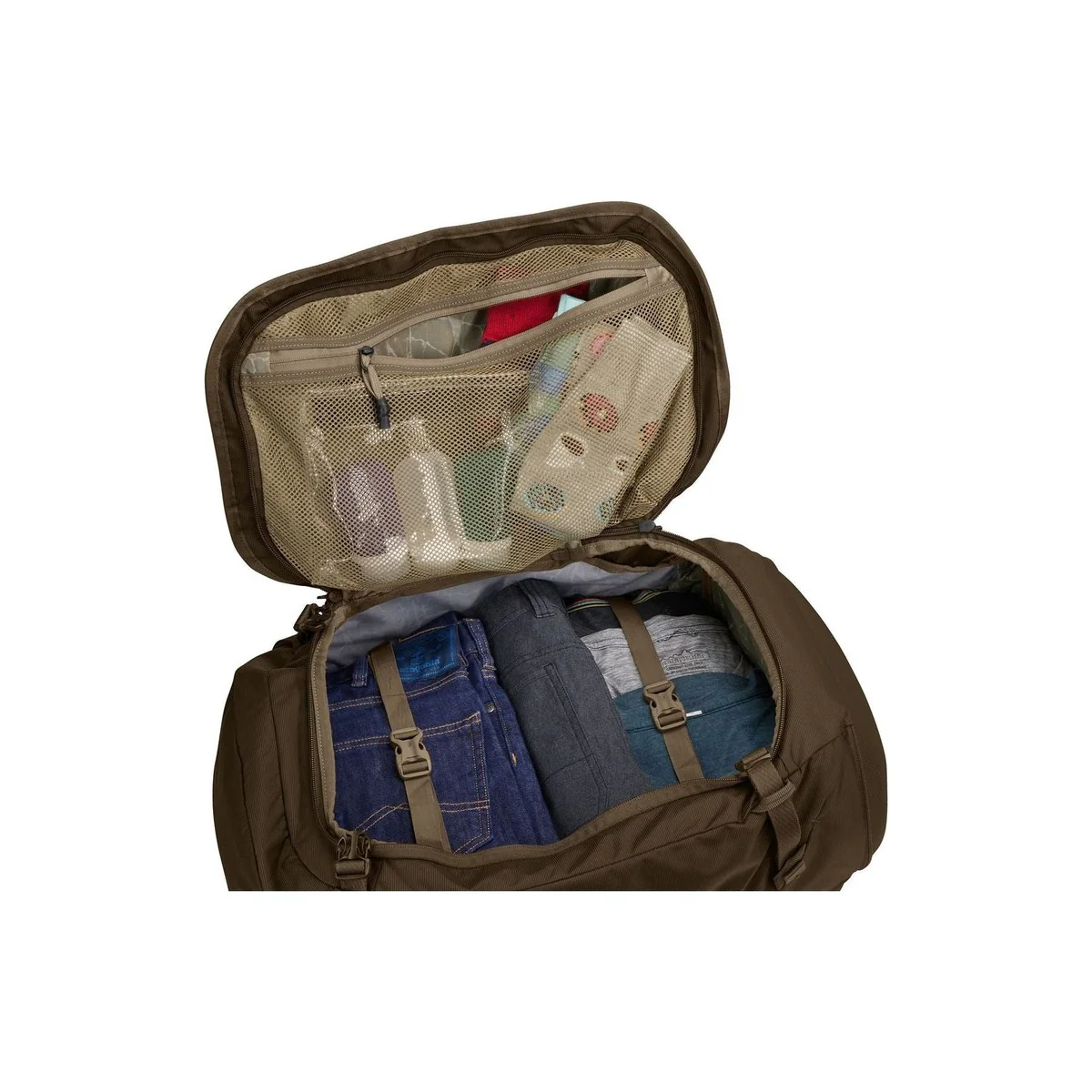 Thule Landmark 60L travel pack deep khaki - Image 4