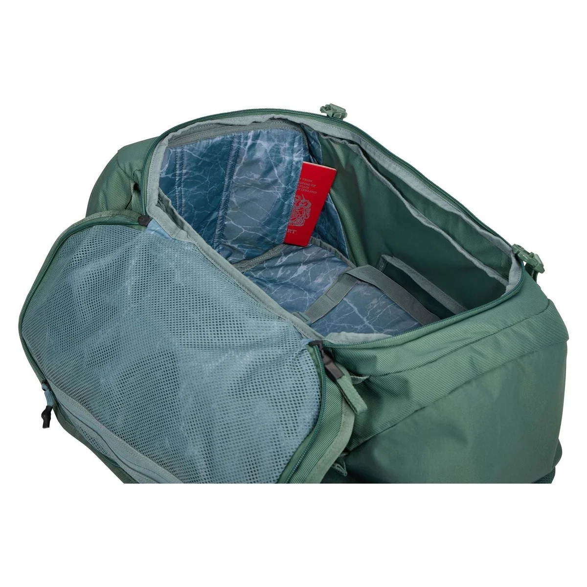 Thule Landmark 60L travel pack hazy green - Image 10