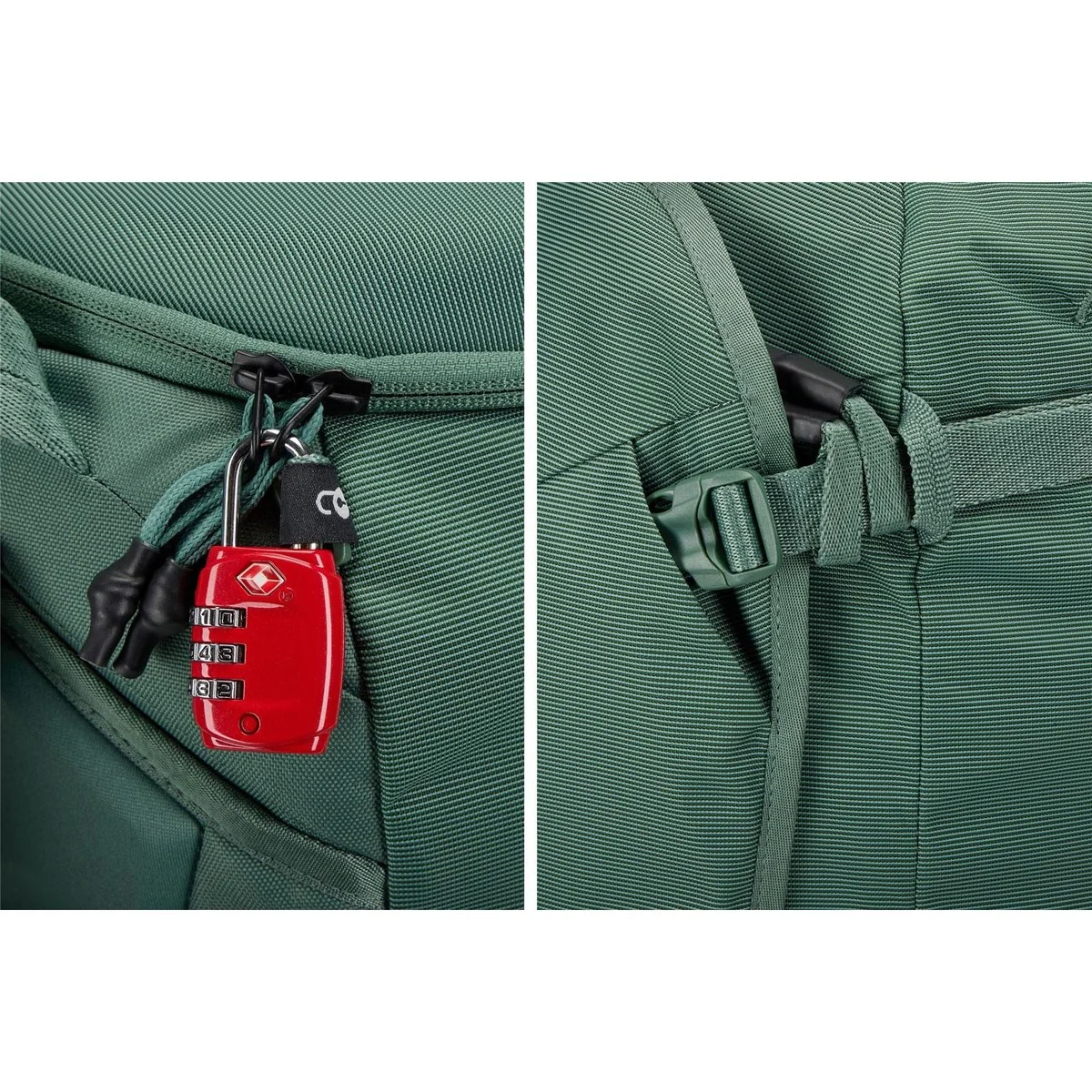 Thule Landmark 60L travel pack hazy green - Image 8