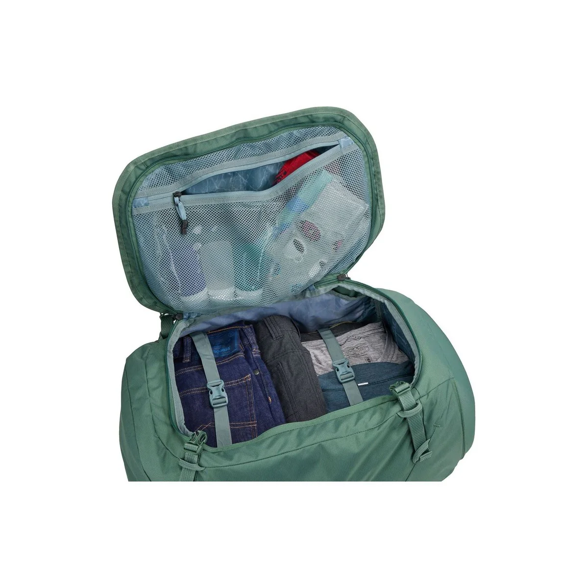 Thule Landmark 60L travel pack hazy green - Image 9