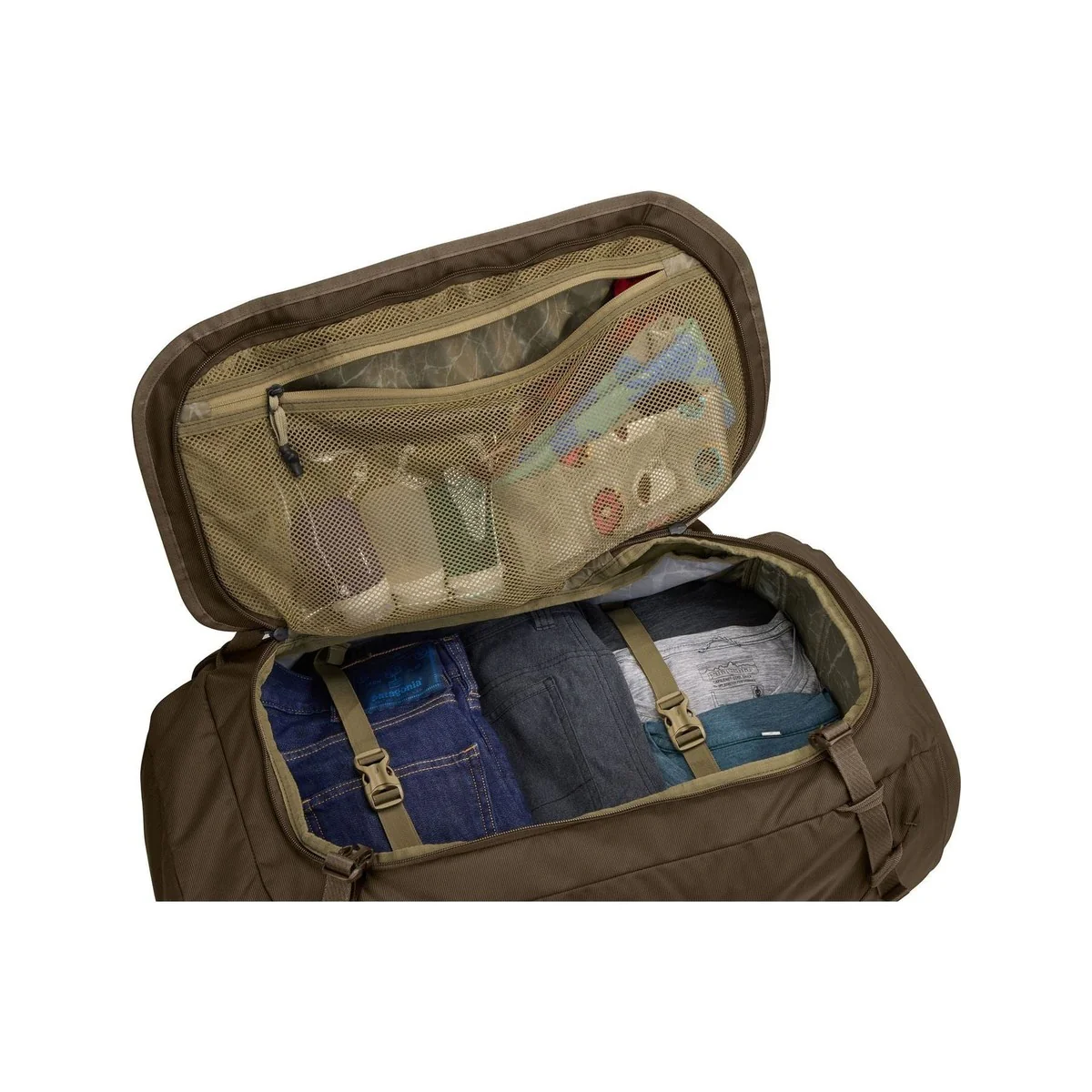 Thule Landmark 70L travel pack deep khaki - Image 10