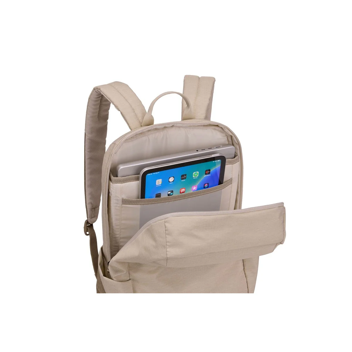 Thule Lithos rucksack 20L Pelican Gray/Faded Khaki - Image 9