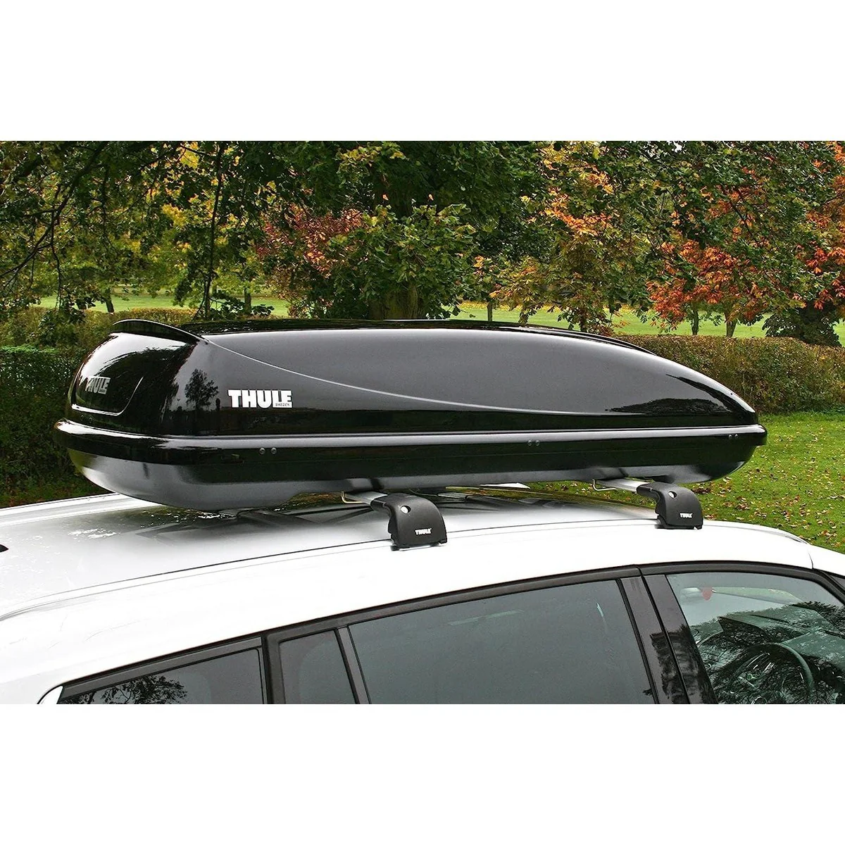 Thule Ocean 200 Car Roof Top Box 450 Litre Gloss Black - Image 2