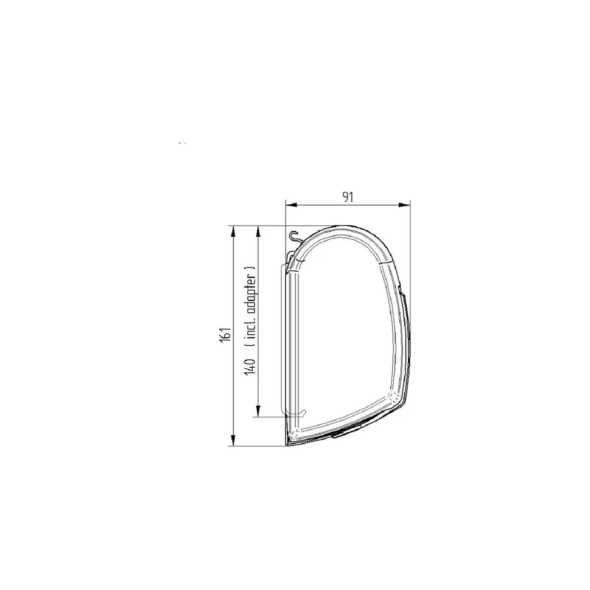Thule Omnistor 5200 awning 3.02x2.50m anodised gray frame, mystic gray fabric - Image 11