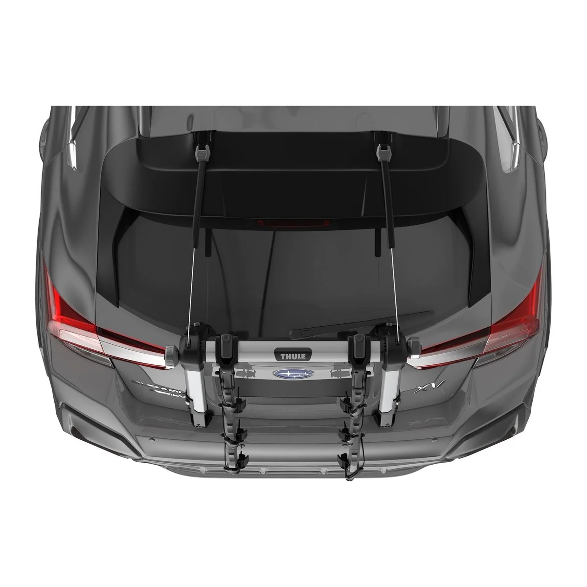 Thule Out Way Hanging three-bike hanging trunk bike rack aluminium Boot Bike Rack - Image 10