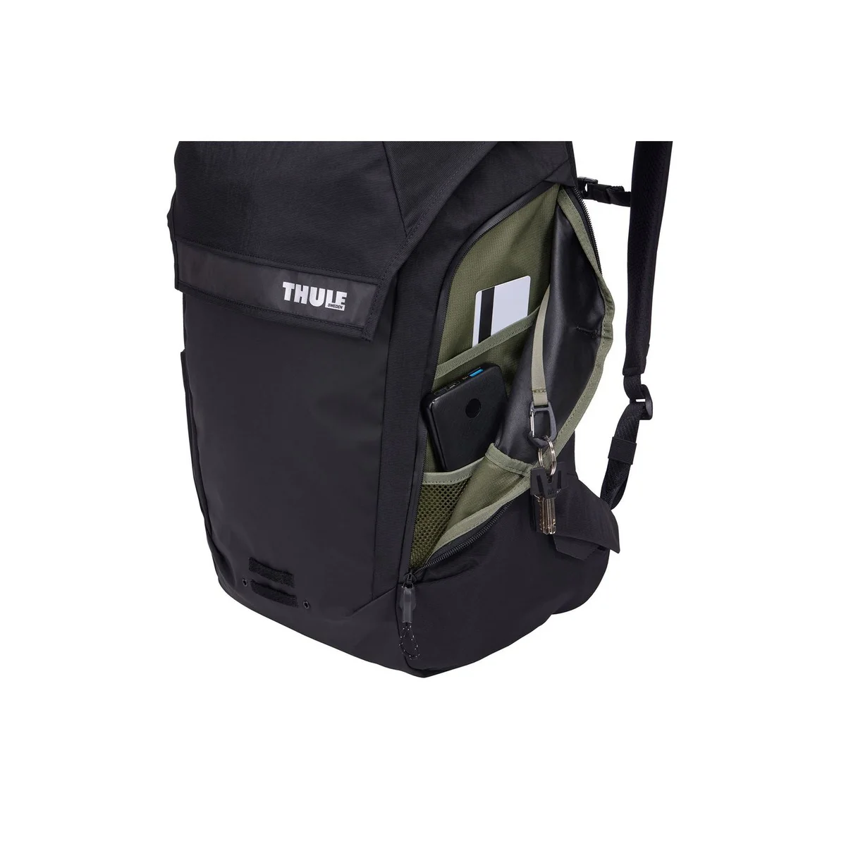 Thule Paramount bike commute backpack black 28L - Image 10