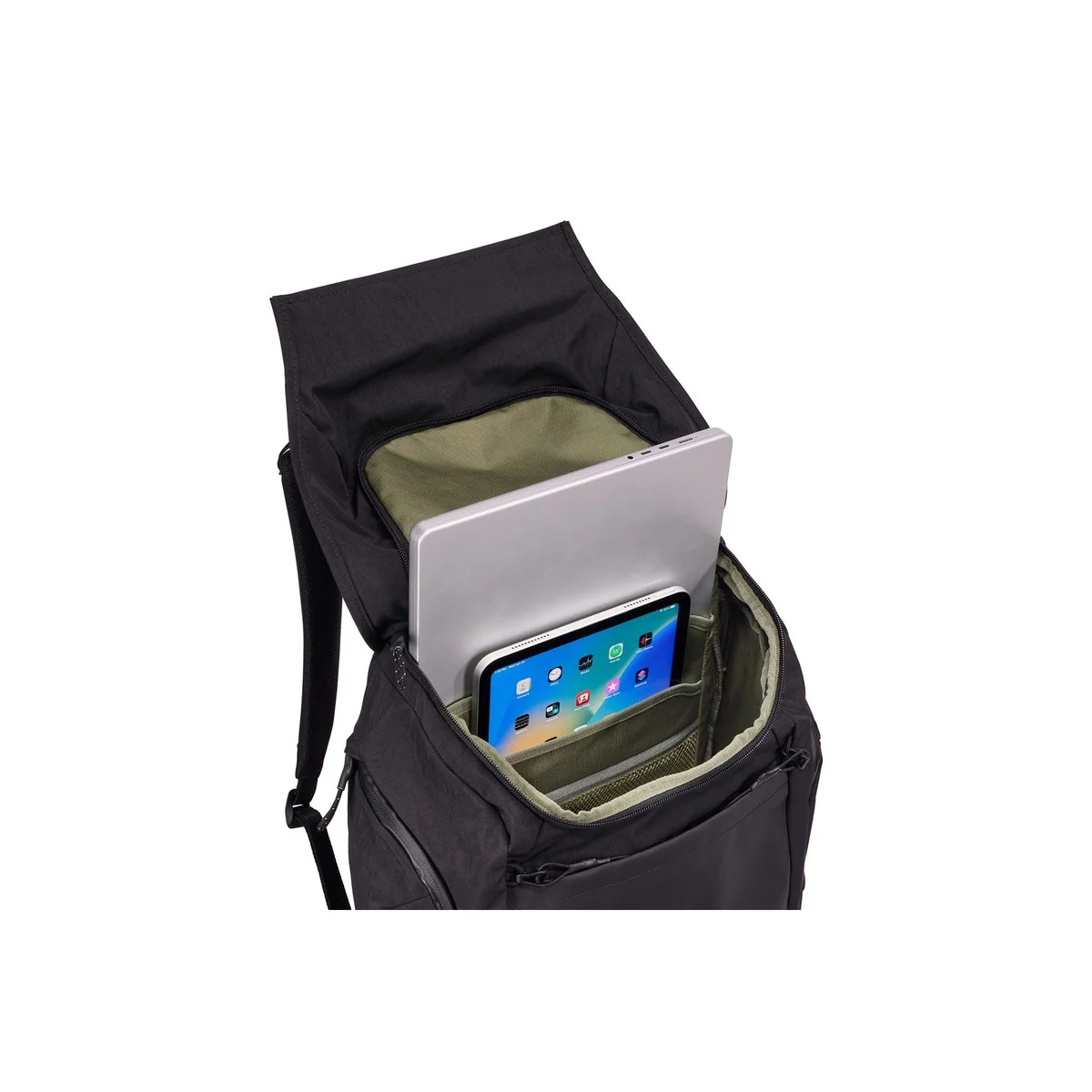 Thule Paramount bike commute backpack black 28L - Image 11
