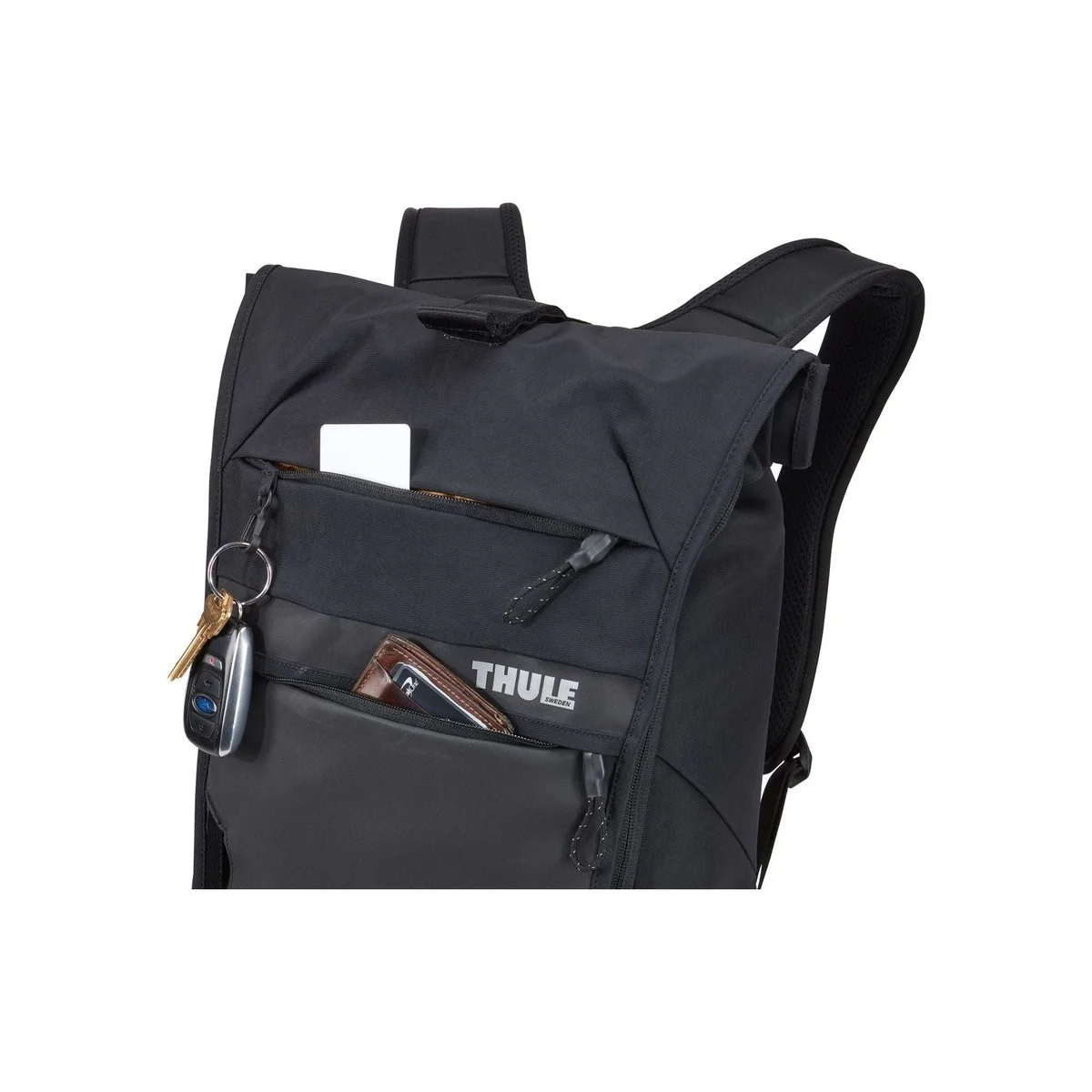 Thule Paramount Commuter Backpack 18L Black Cycling Backpack - Image 10