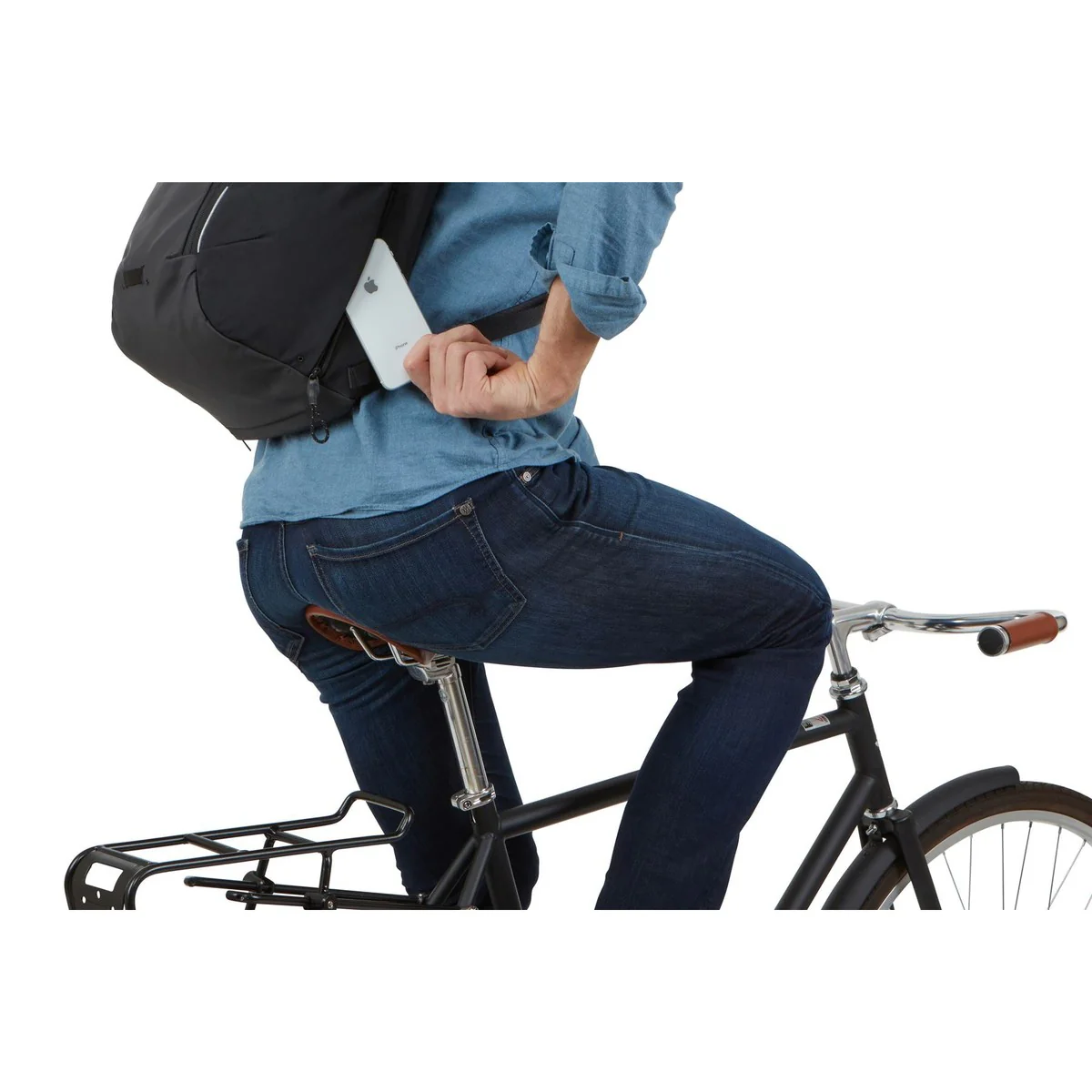 Thule Paramount commuter backpack 27L black Cycling backpack - Image 4