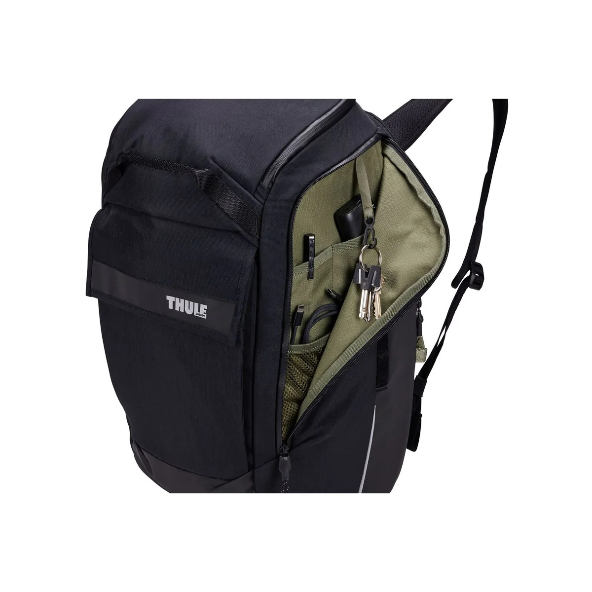 Thule Paramount hybrid bike pannier and backpack 26L black - Image 5