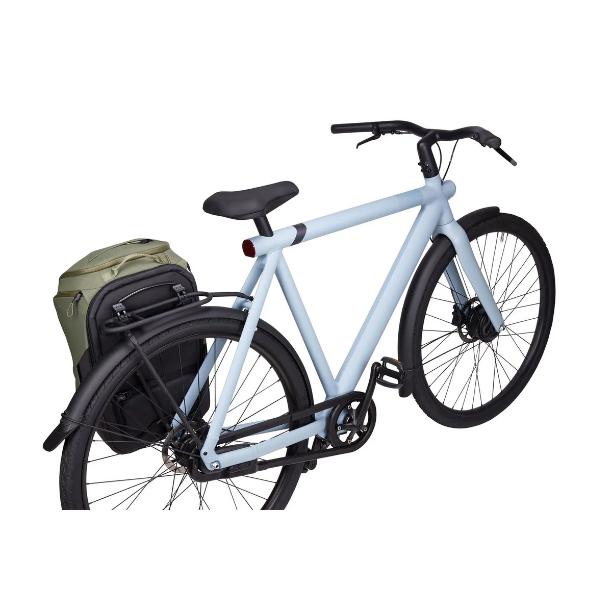 Thule Paramount hybrid bike pannier and backpack 26L green - Image 2