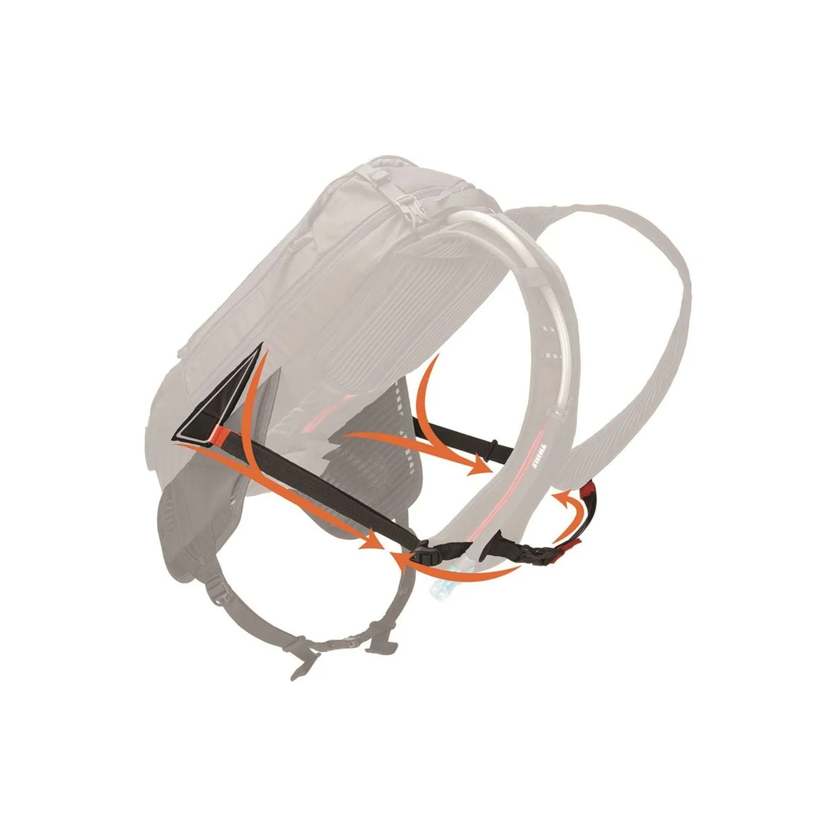 Thule Rail Pro 12L Covert Green Hydration Pack - Image 6